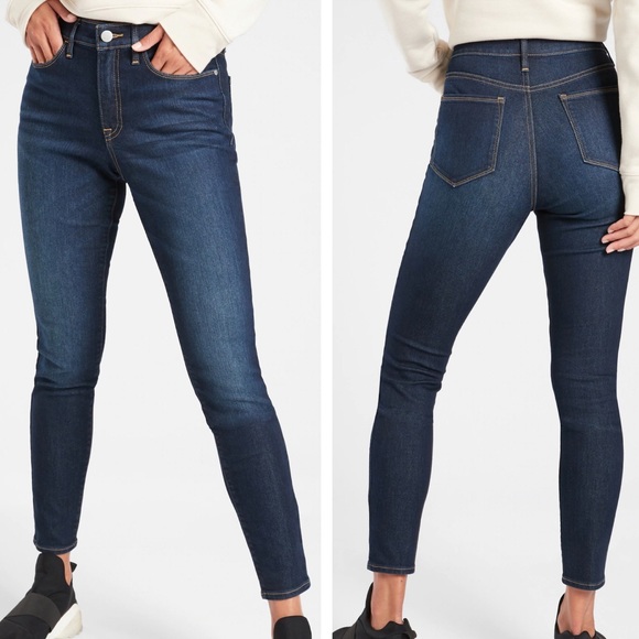 Athleta Sculptek Ultra Skinny Midnight 